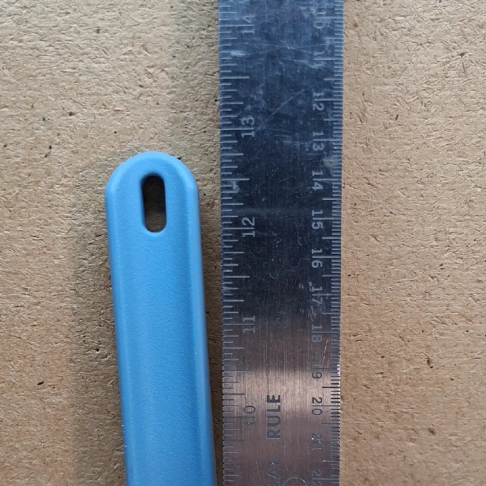 Pampered Chef Blue Nylon Slotted Heat Resistant Turner/Spatula